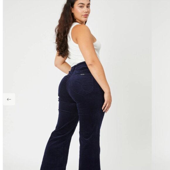 ROLLA'S Dark Blue Flare Jeans - Picture 7 of 16